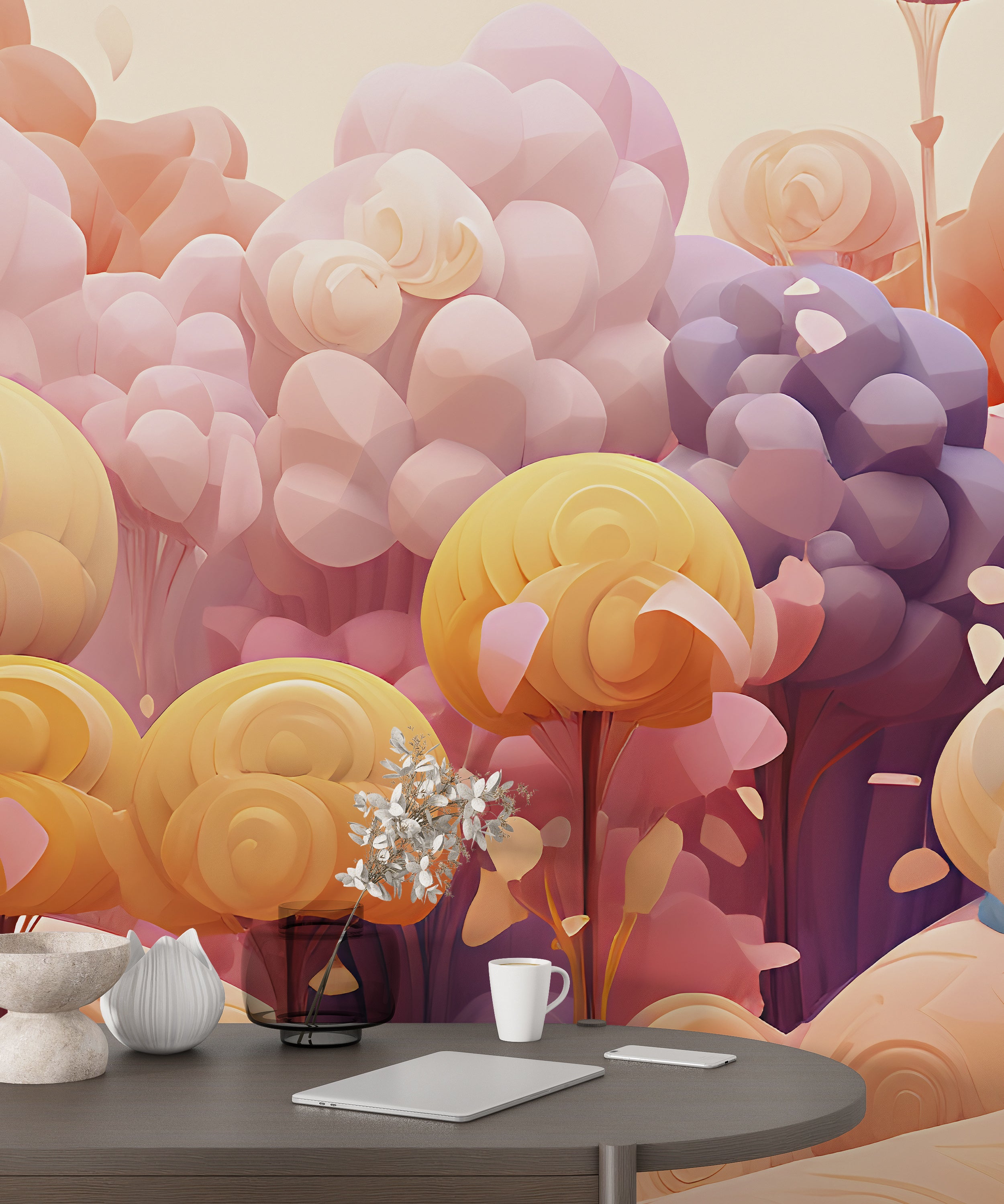 Effortless Application of Whimsical Abstract Design