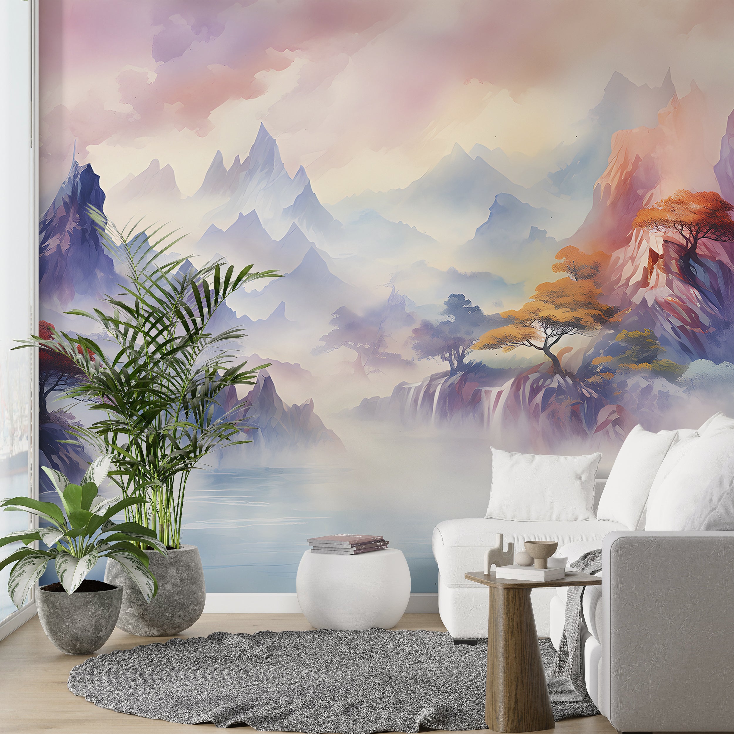 Nature-Inspired Wall Covering for Nurseries