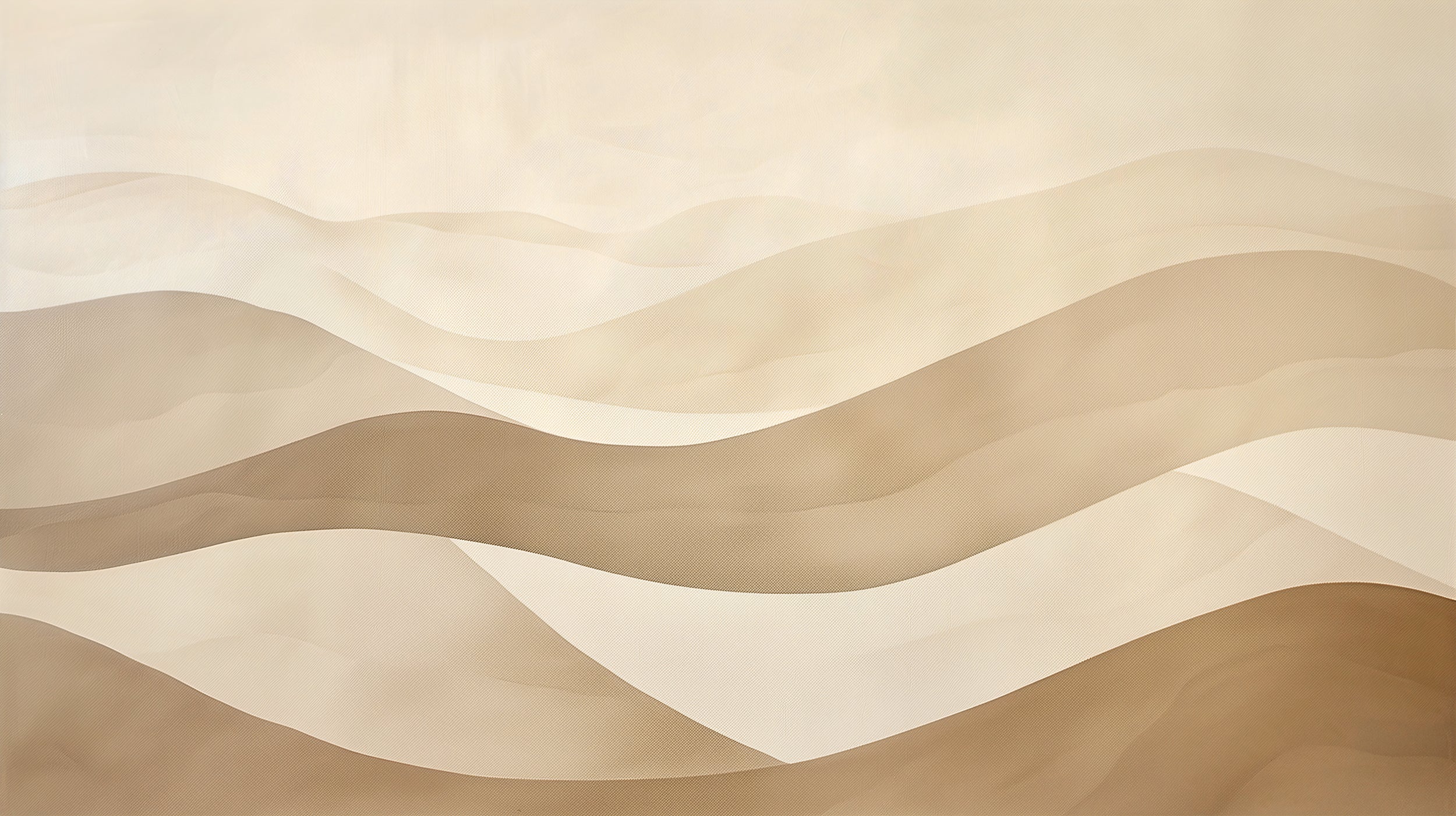 Beige Boho Wavy Wall Mural, Peel and Stick Minimalist Geometric Wallpaper, Line Wall Mural, Beige Abstract Sand Dunes Mural