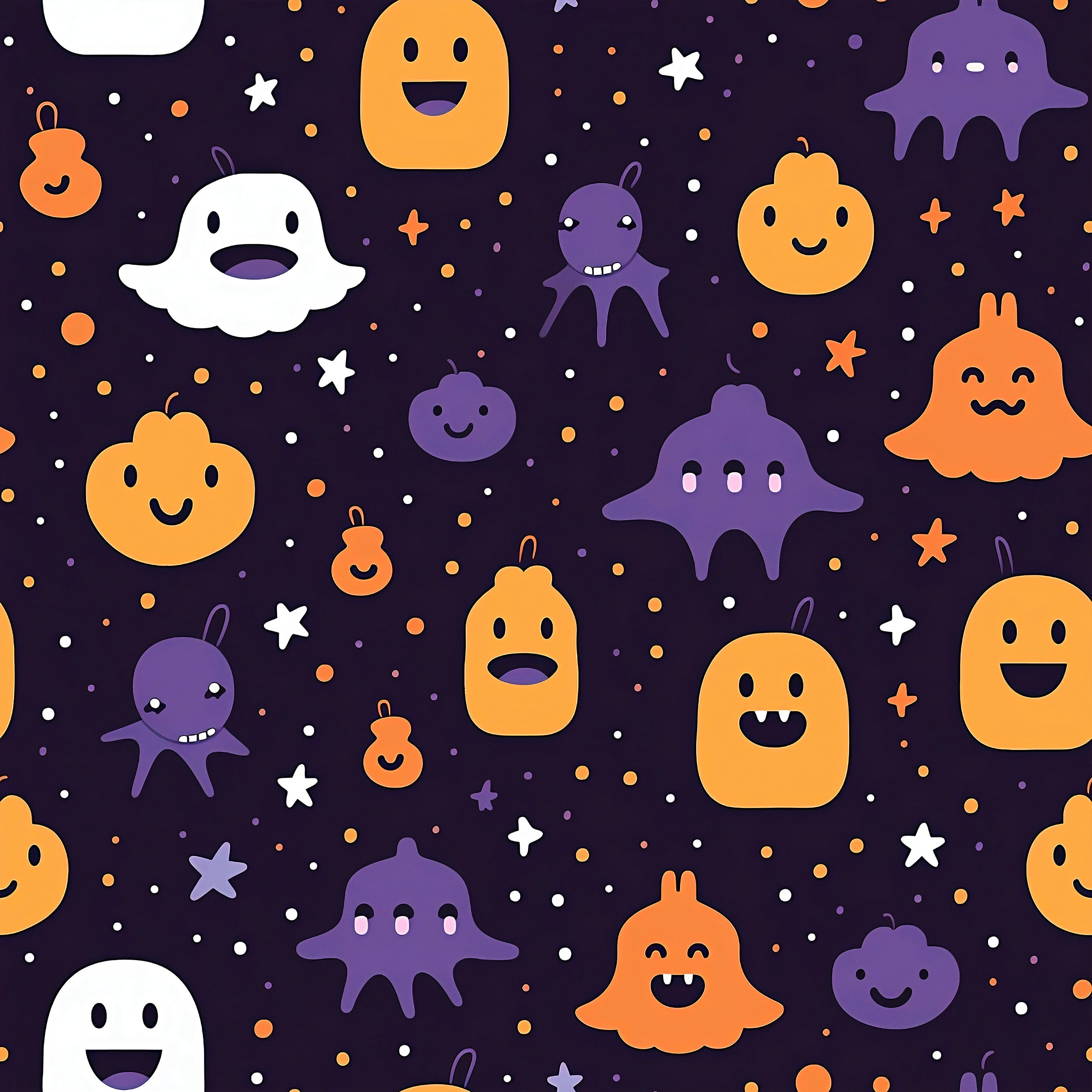 Peel and Stick Purple Wallpaper for Spooky Fun