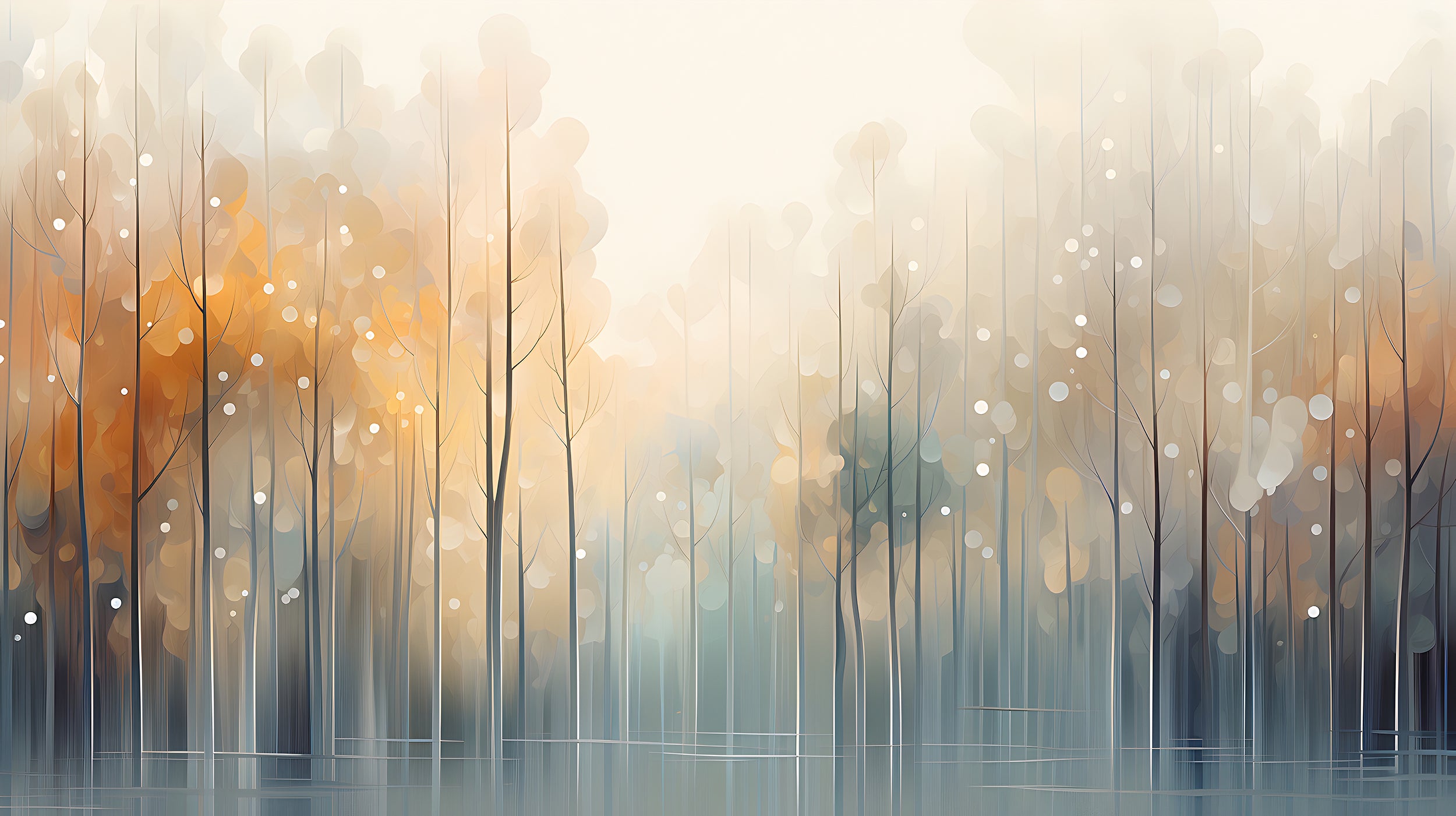 Misty Forest Wallpaper