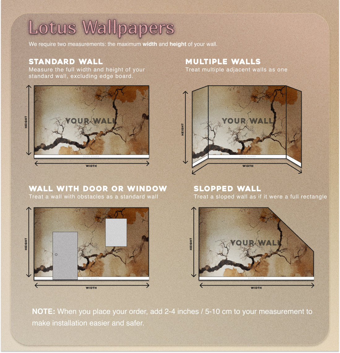 Modern Abstract Crackle Effect Wallpaper – Earthy Tones