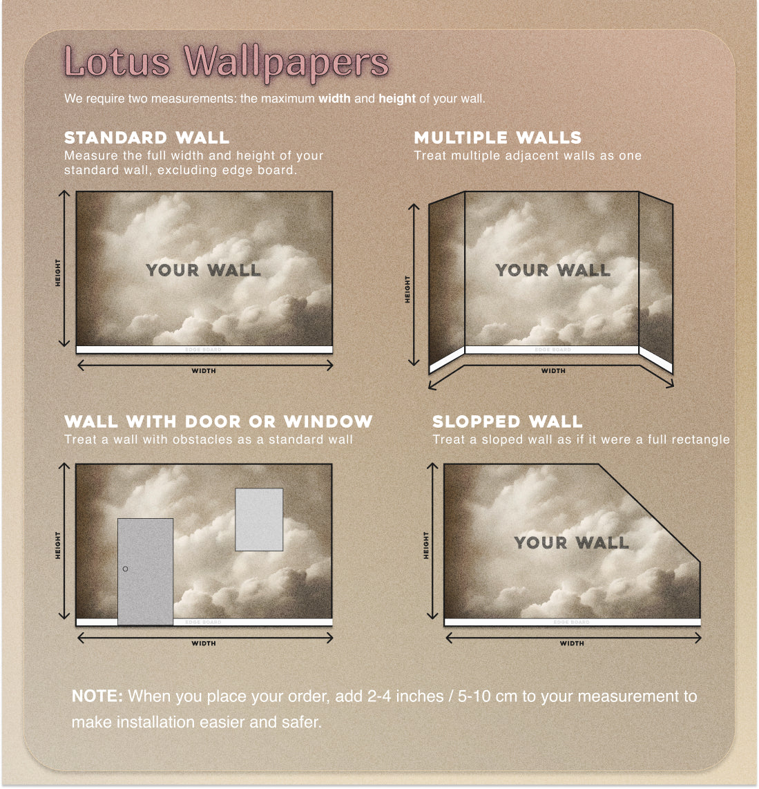 Dreamy Vintage Cloud Wallpaper - Perfect for Elegant Interiors