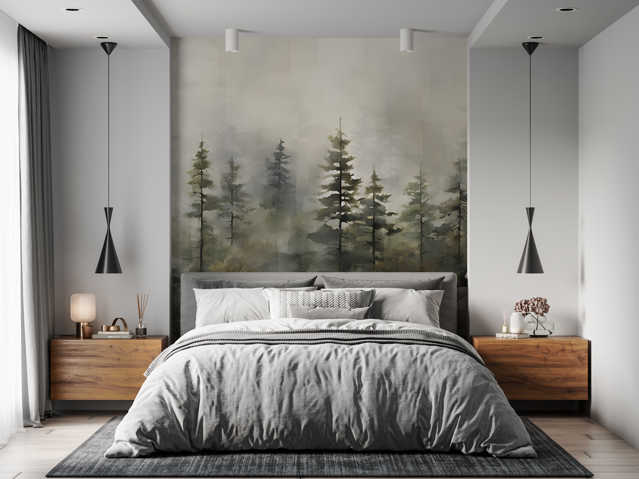 Redefine Your Space with Forest Wall Mural