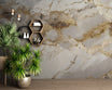 Grey and Gold Marble Wallpaper