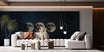Luxurious Moon Phase Wallpaper - Elegant Celestial Design