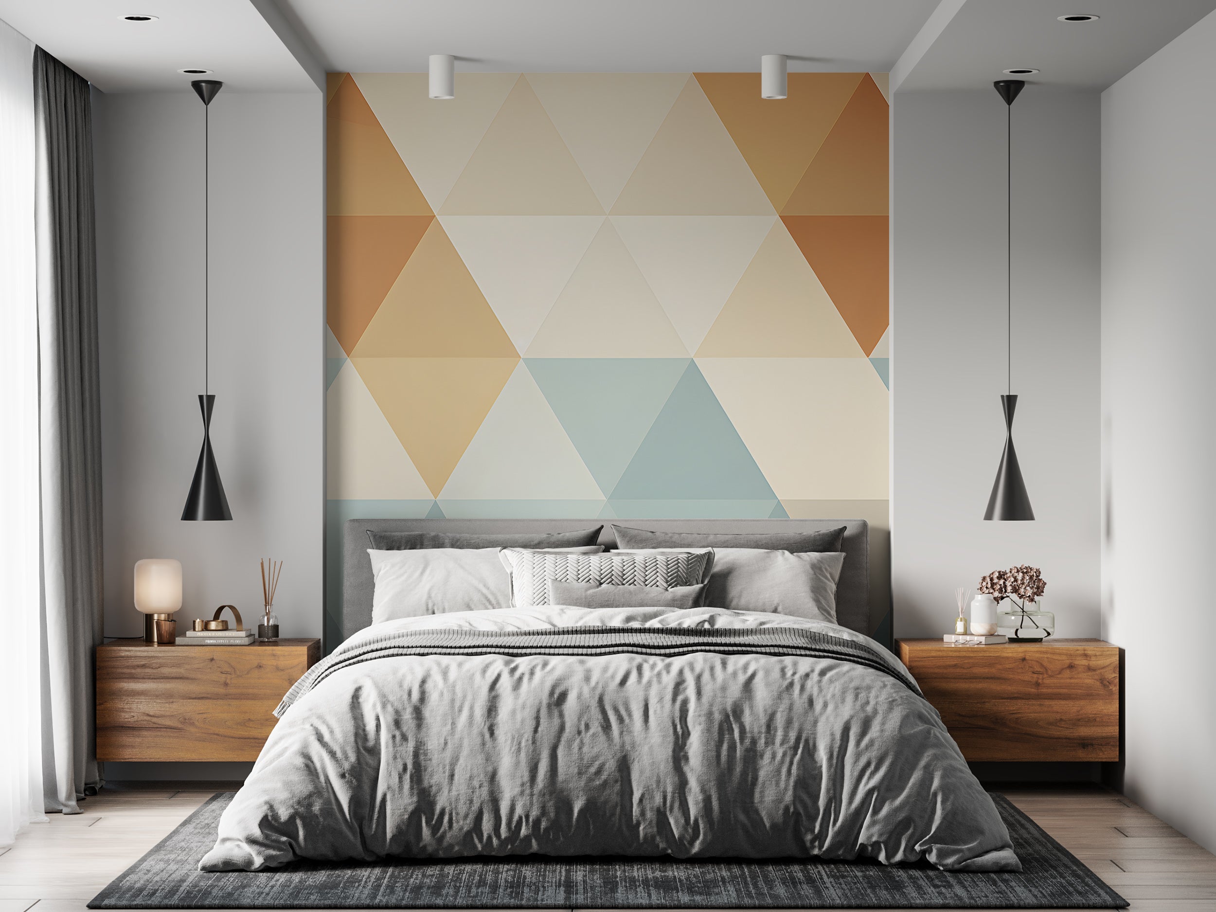 Easy-to-Apply Geometric Wall Decal