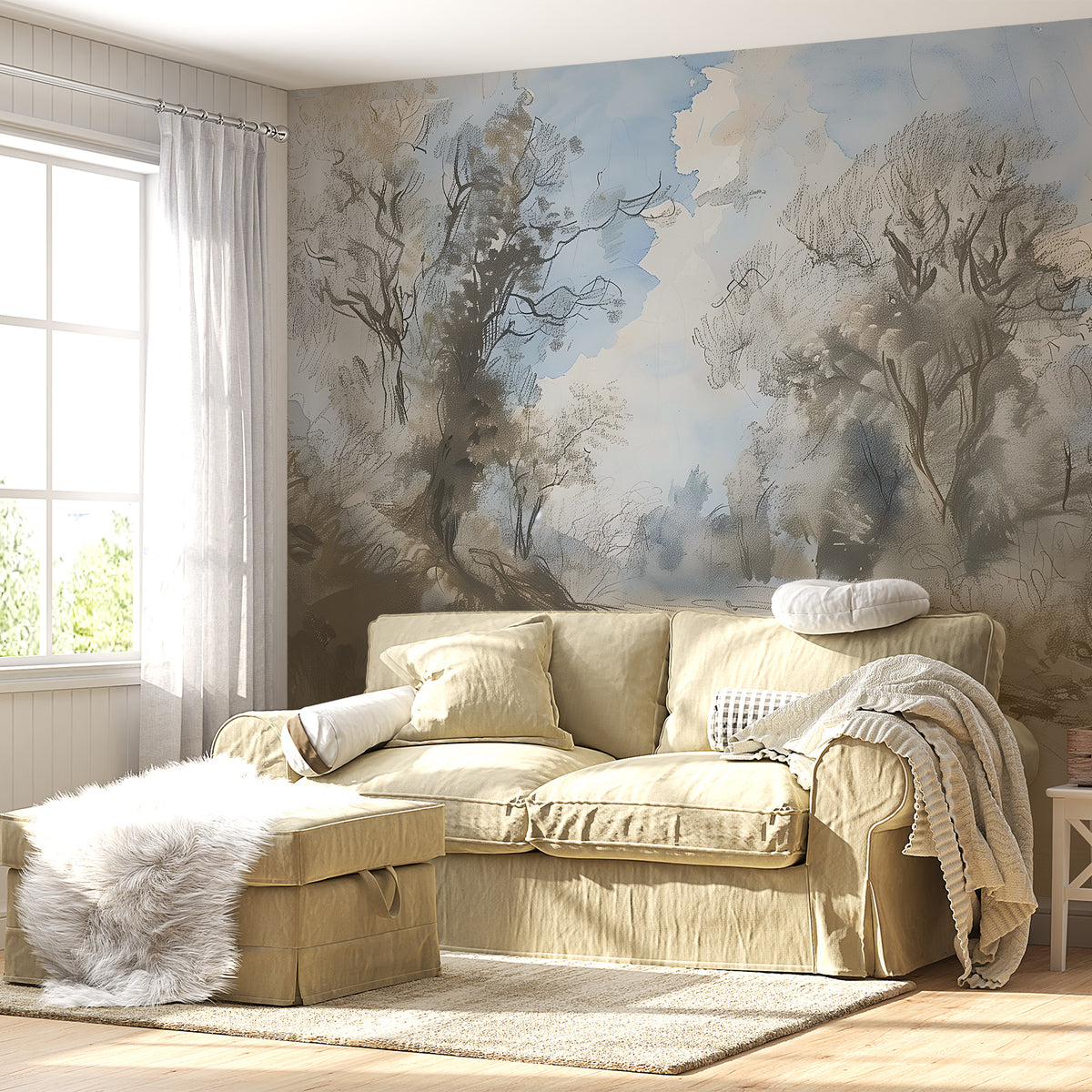 classic living wallpaper