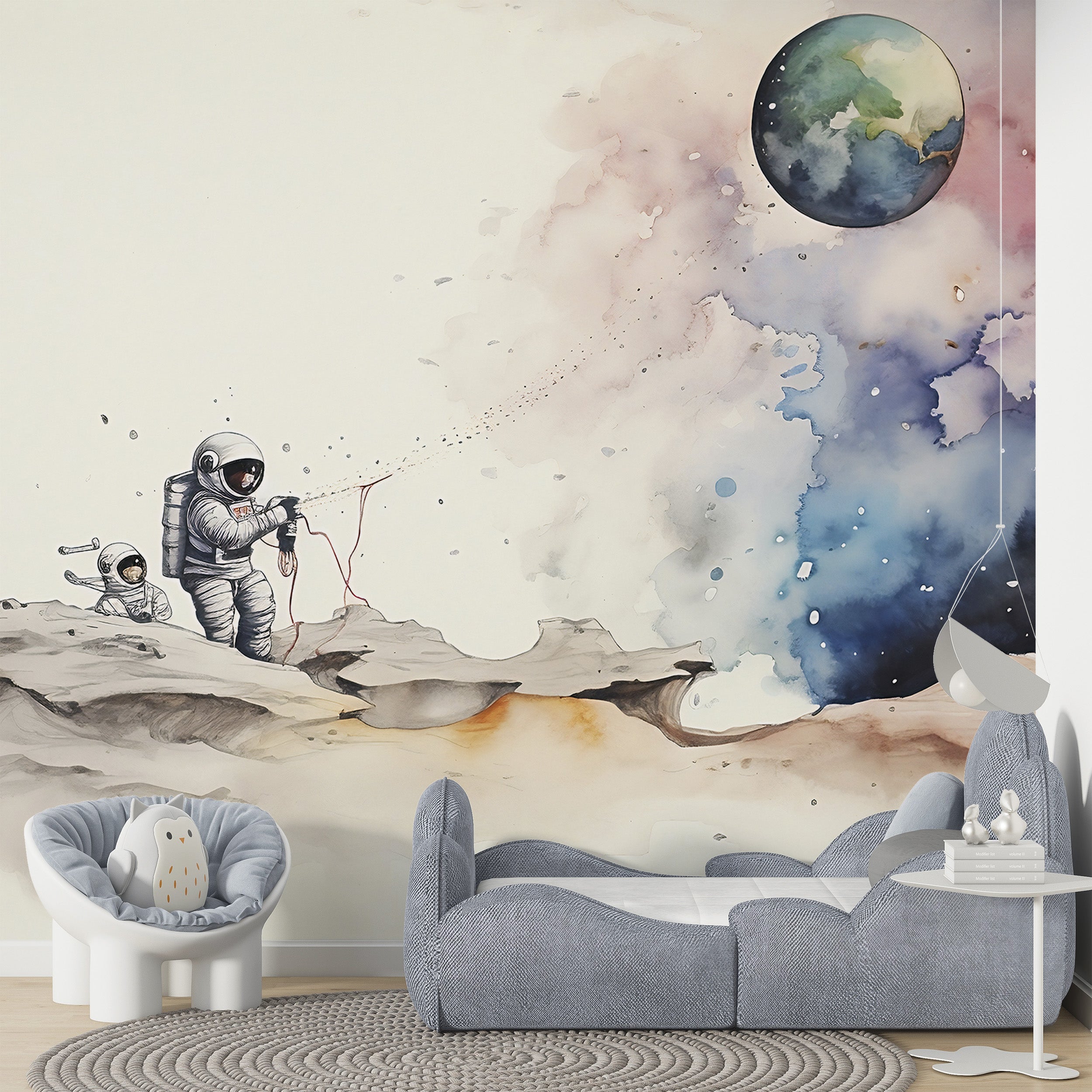 Effortless Application of Space-Themed Decor