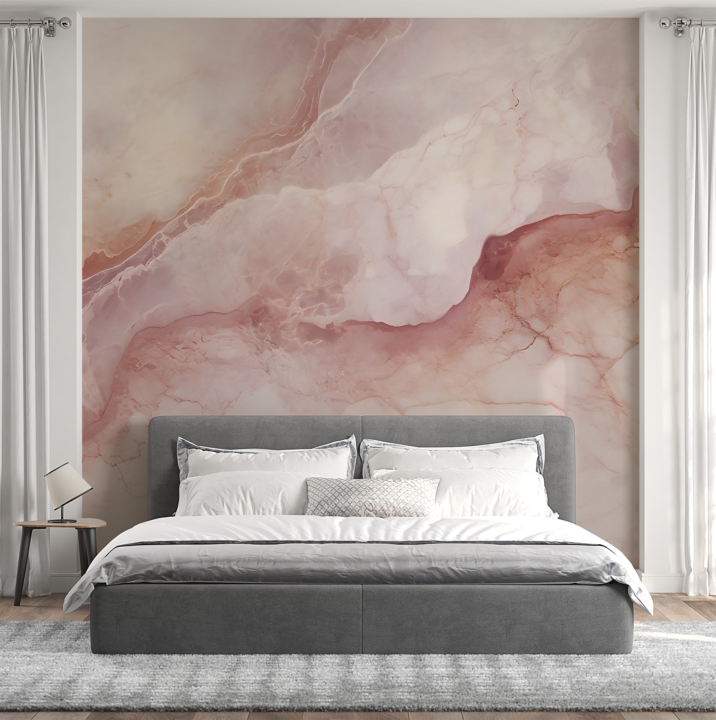 Transform Your Room with Luxurious Pink Marble