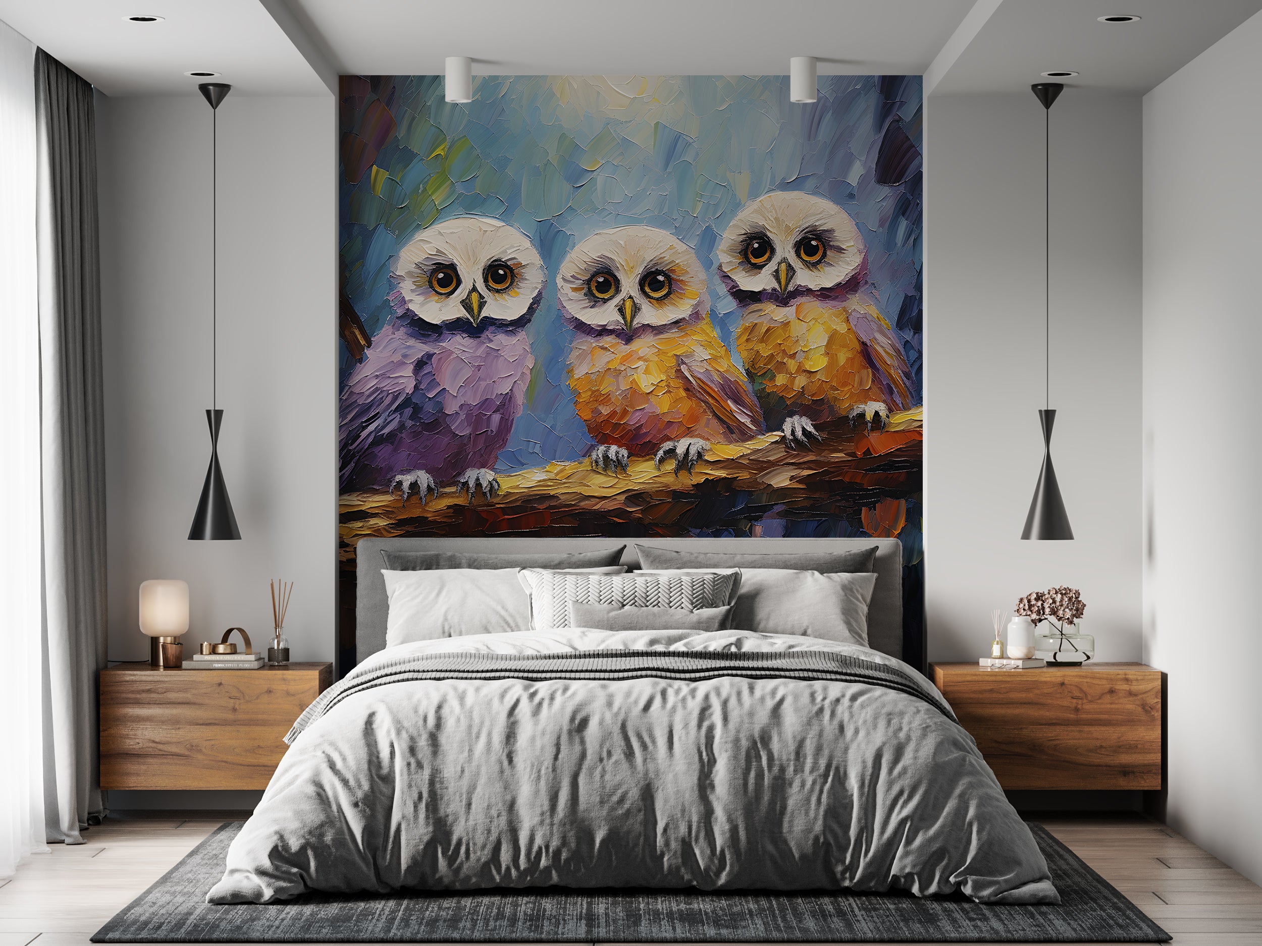 Vibrant Feathered Friends Wall Decor