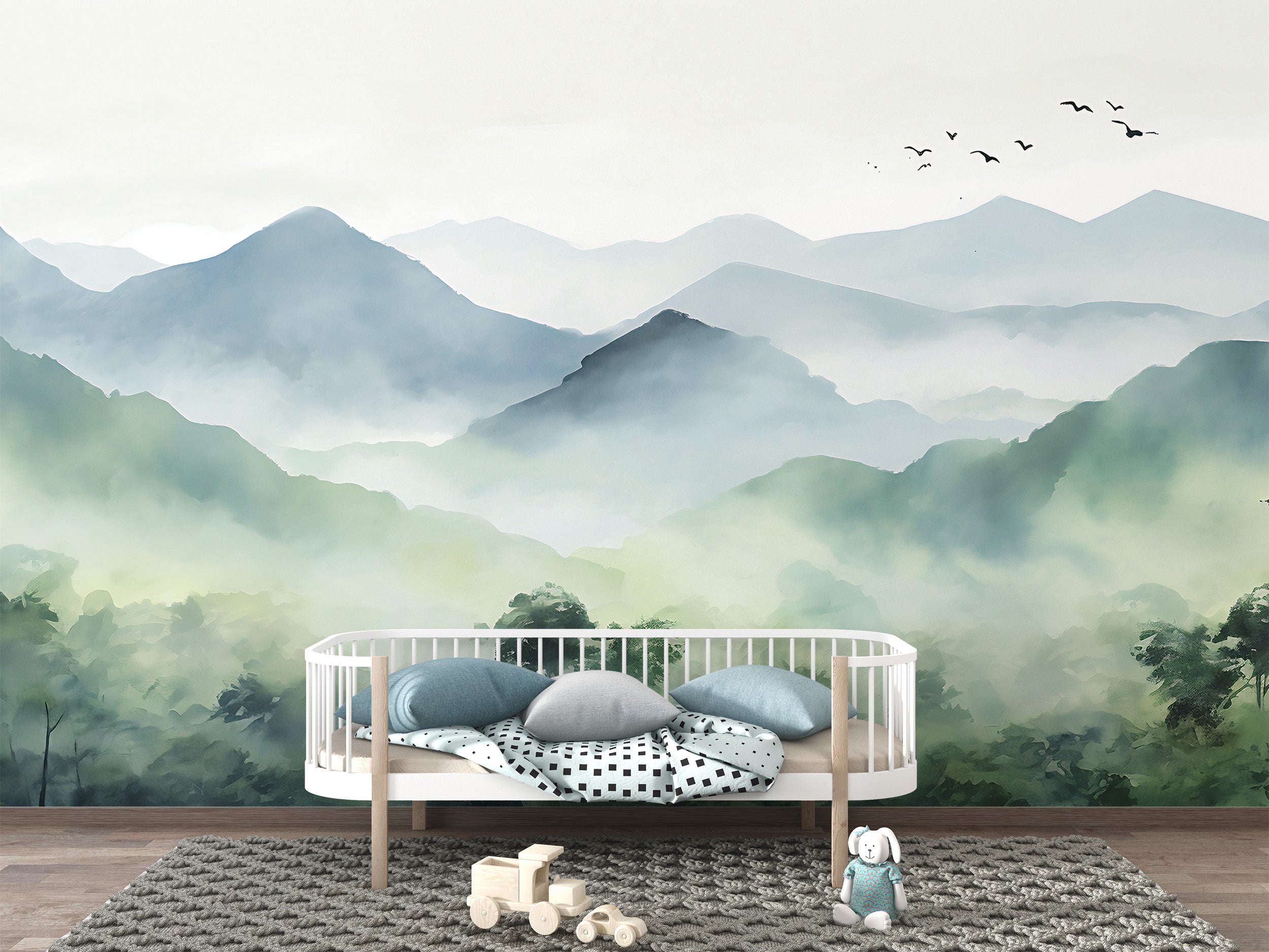 Redefine Your Child's Space with Scenic Mountains