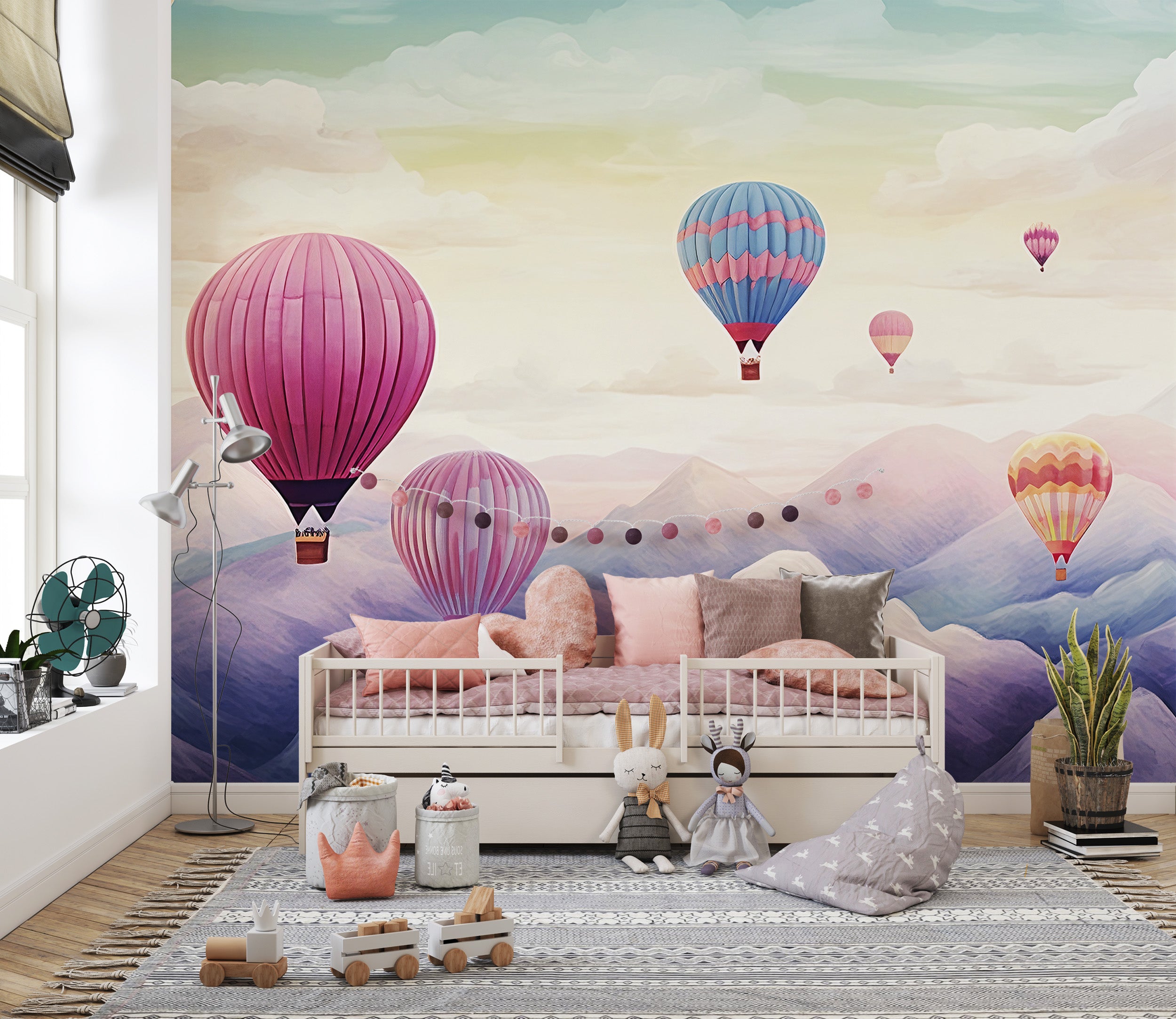 Redefine Your Child's Space with Colorful Balloons