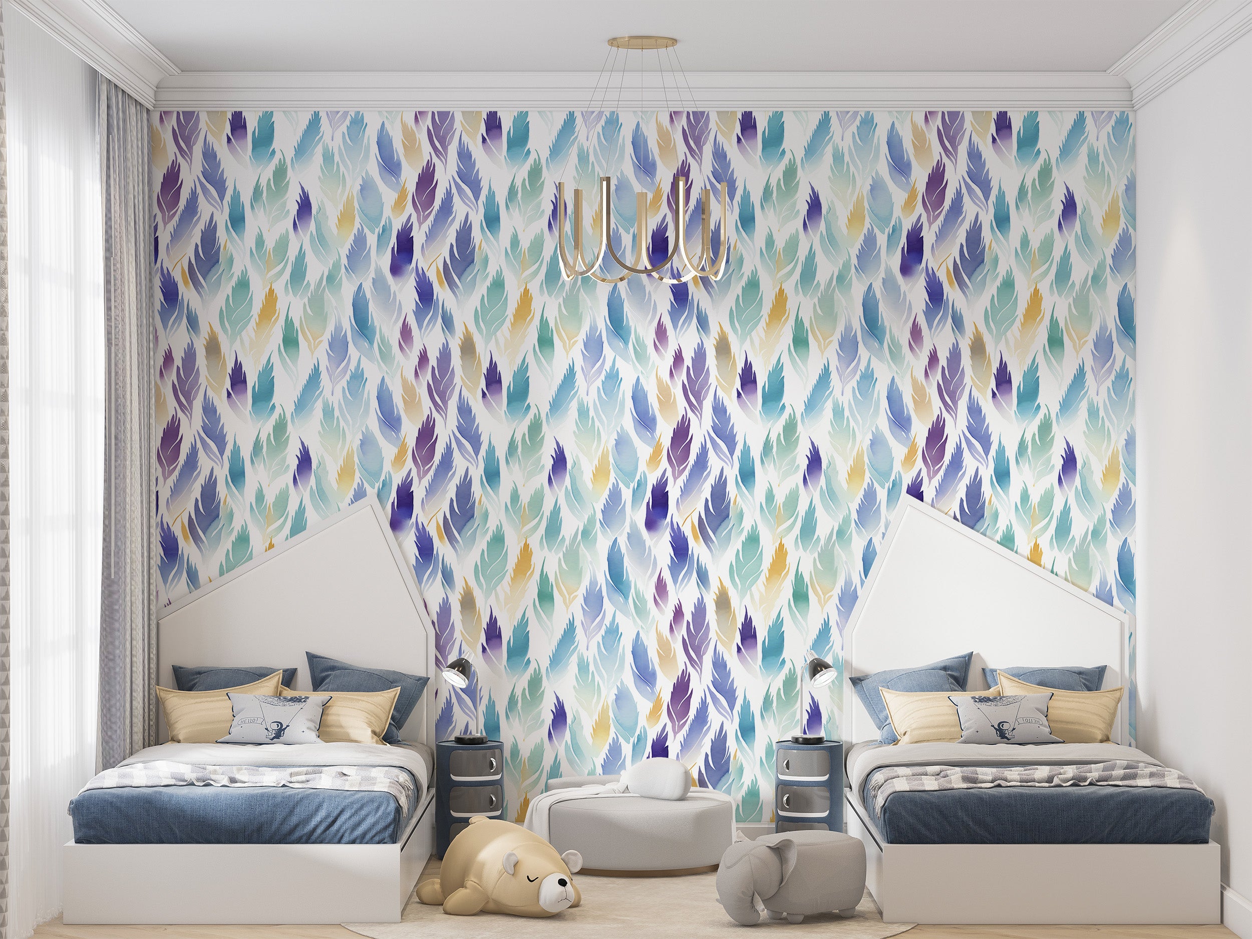 Create a Whimsical Ambiance with Kids' Room Wallpaper