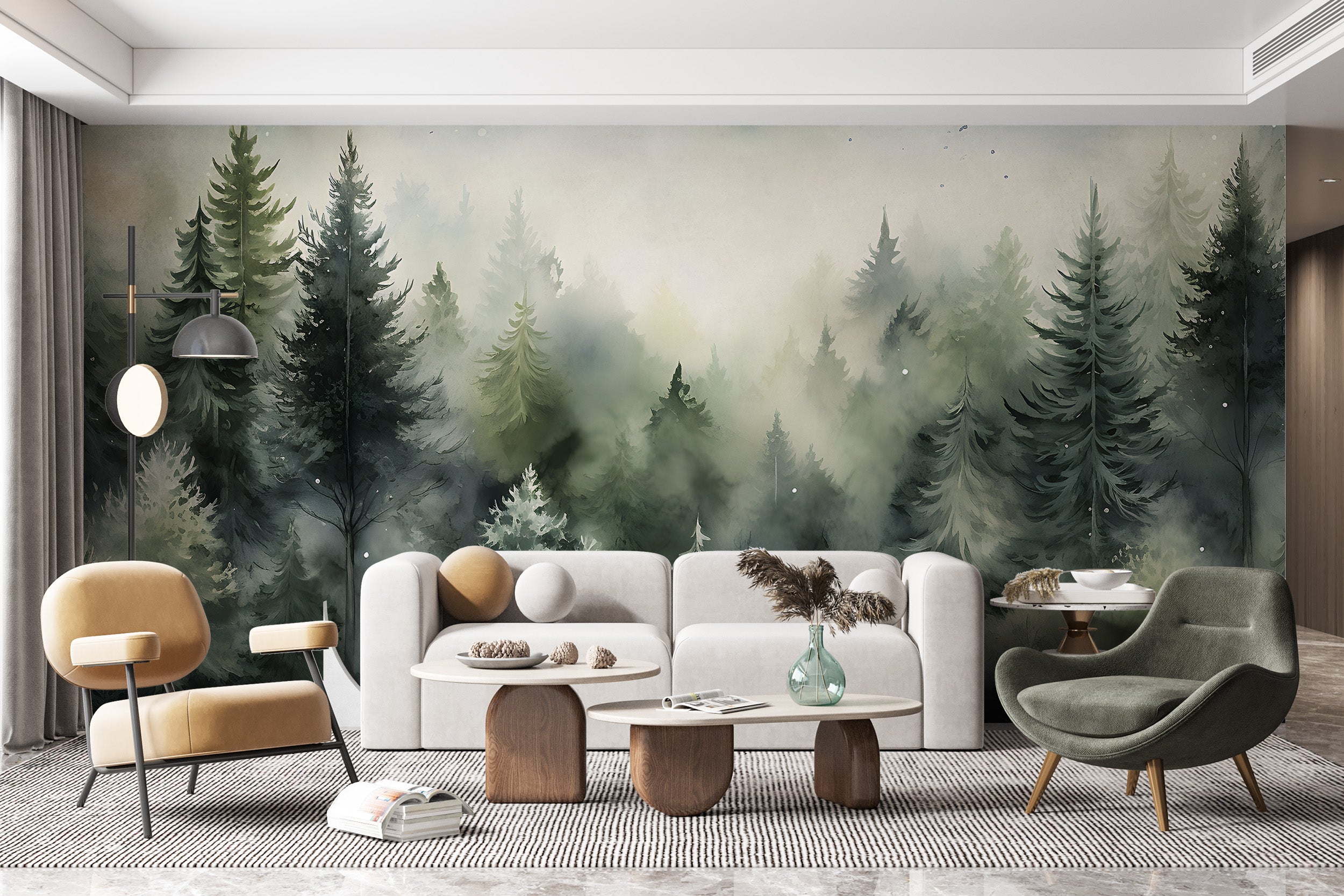 Redefine Your Space with Tranquil Woodland Vibes