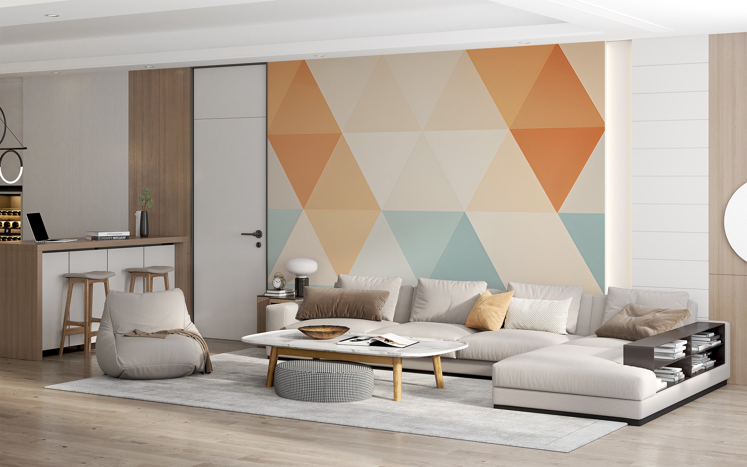 Modern Abstract Wallpaper for Walls