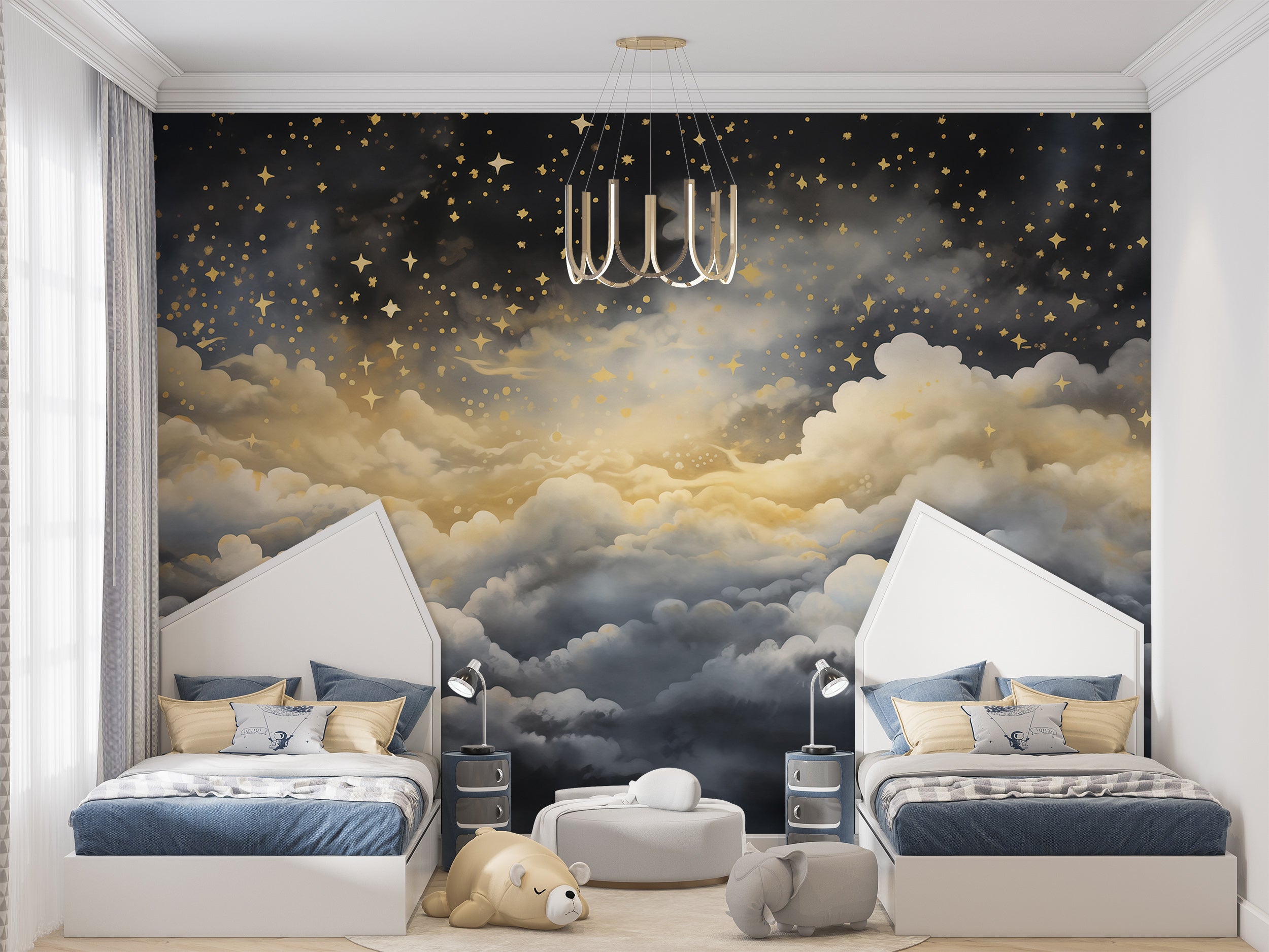 Starry Night Wall Covering