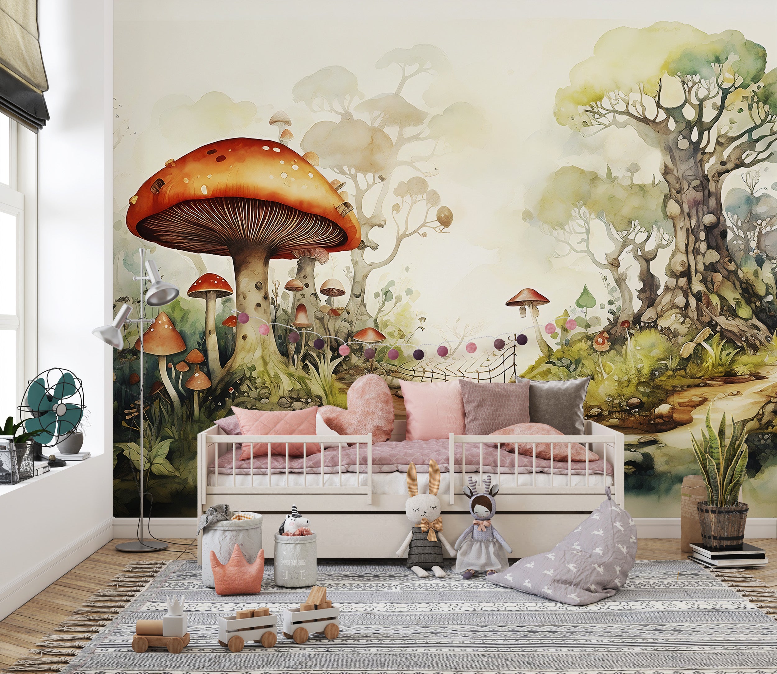 Captivate Hearts with Nursery Fairy Forest Wall Art