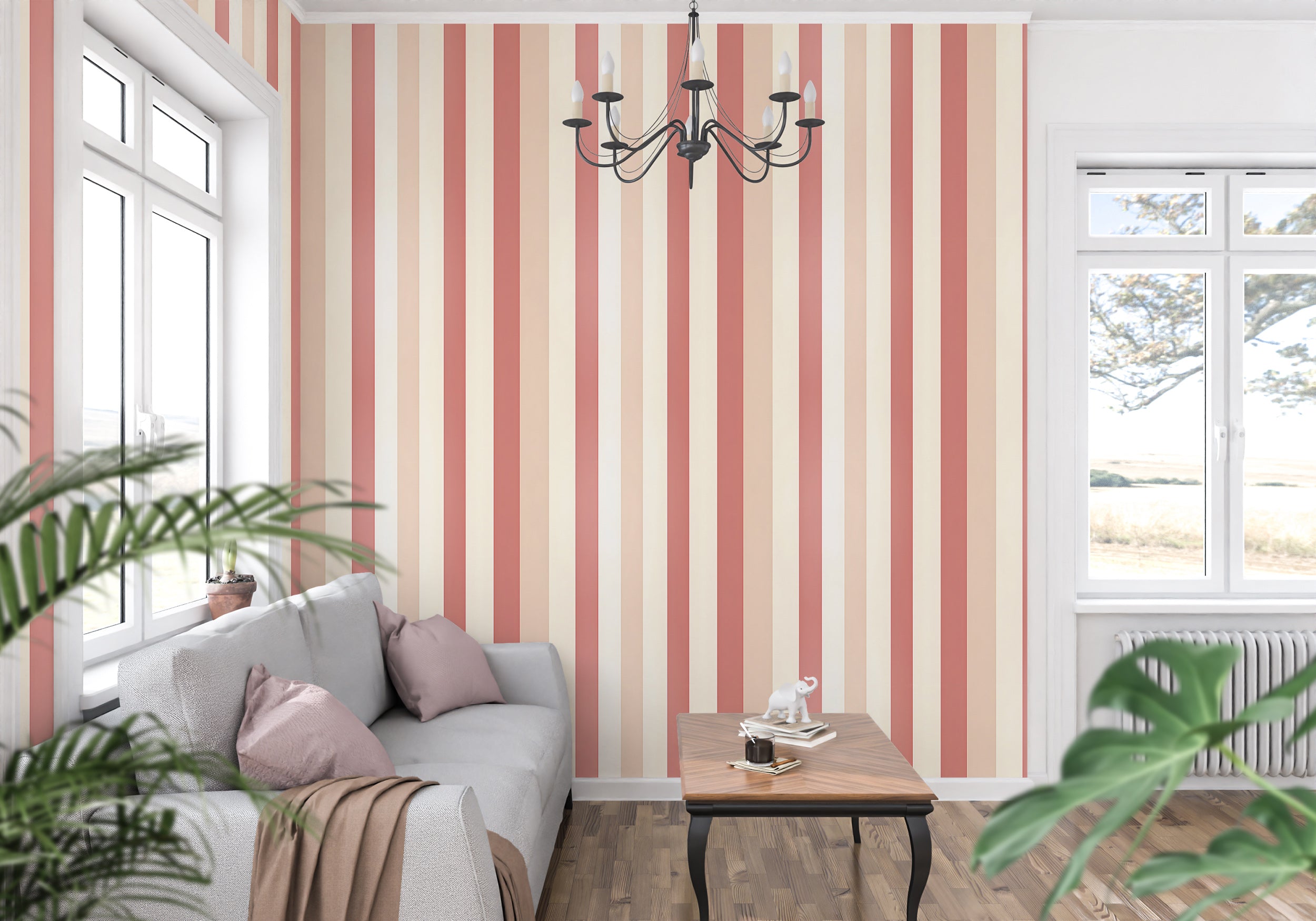 Stylish Home Decor with Stripes