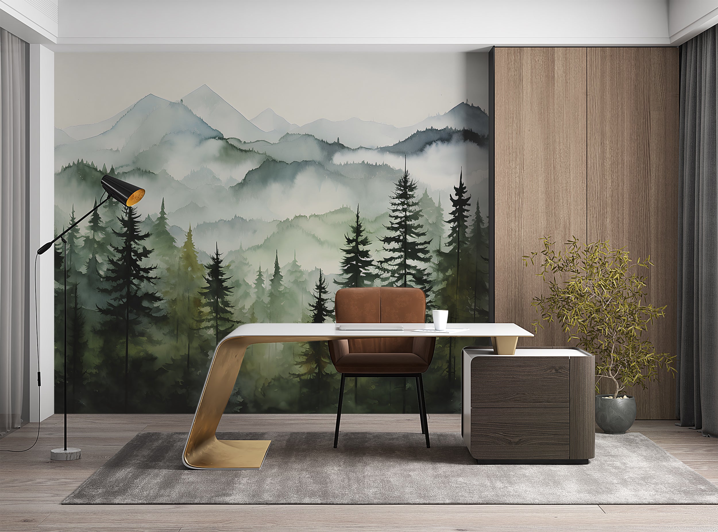 Removable Nature-Inspired Wall Decor
