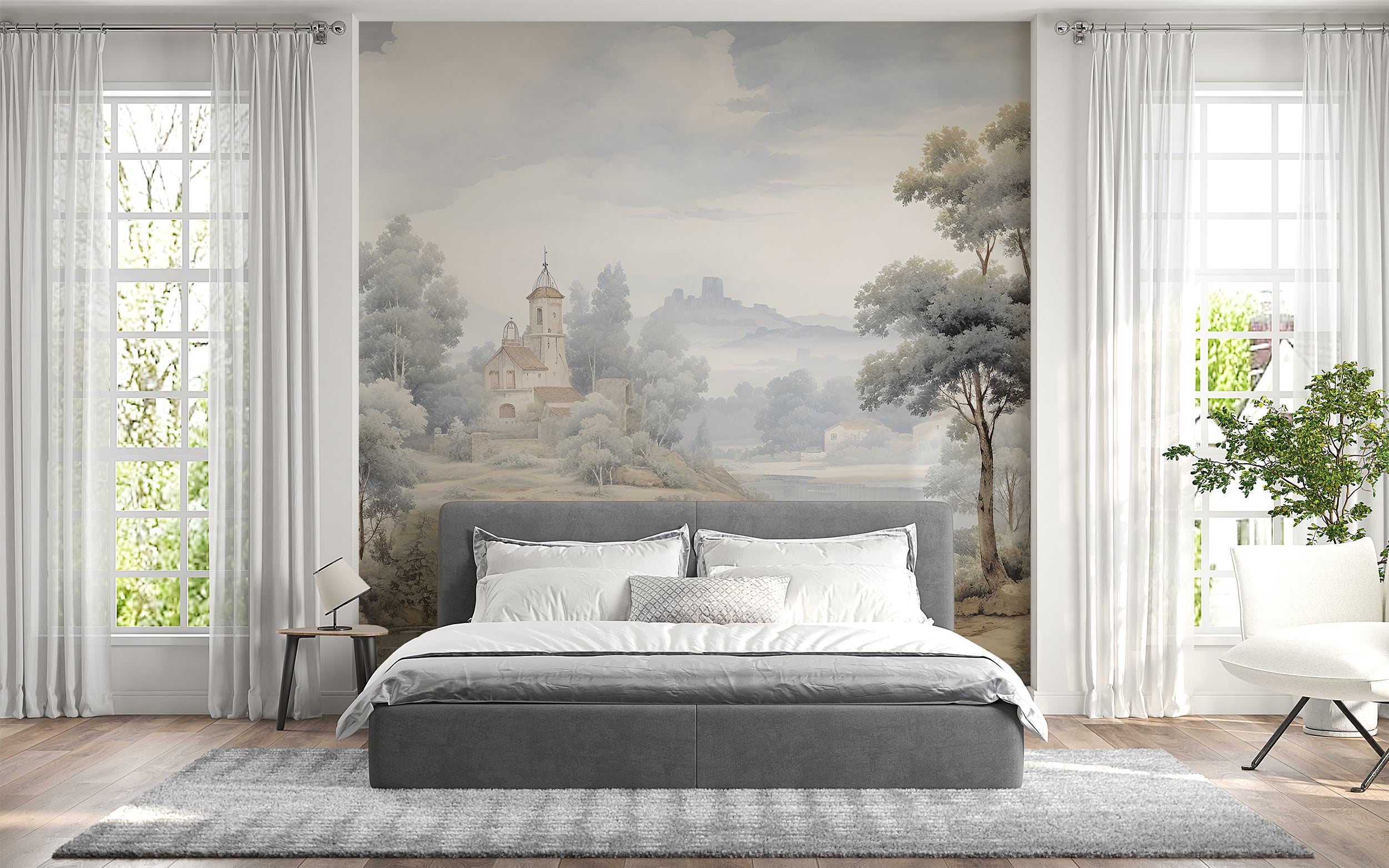 Rococo Style Wallpaper Elegance