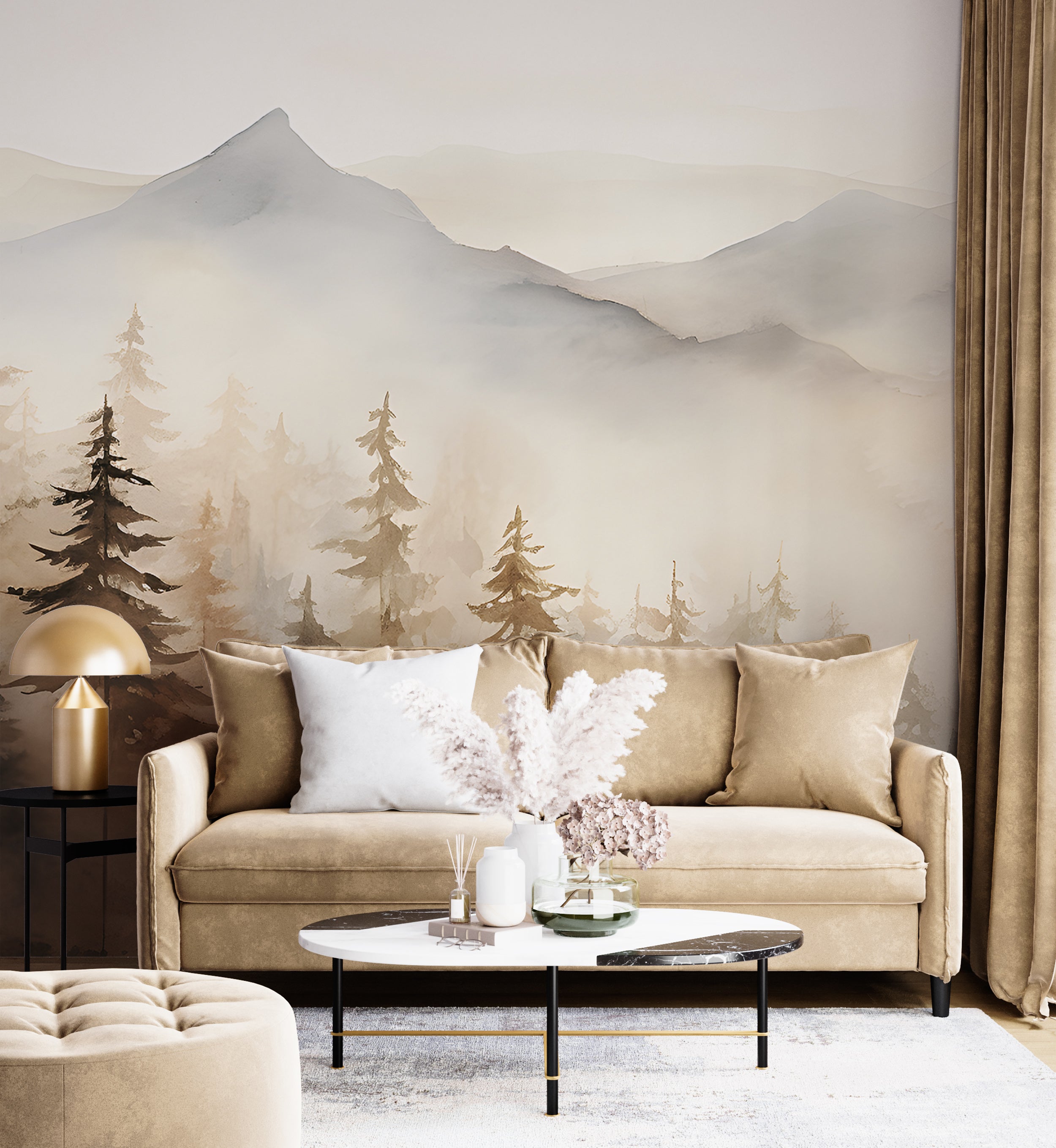 Nature-Inspired Wall Covering for Nurseries