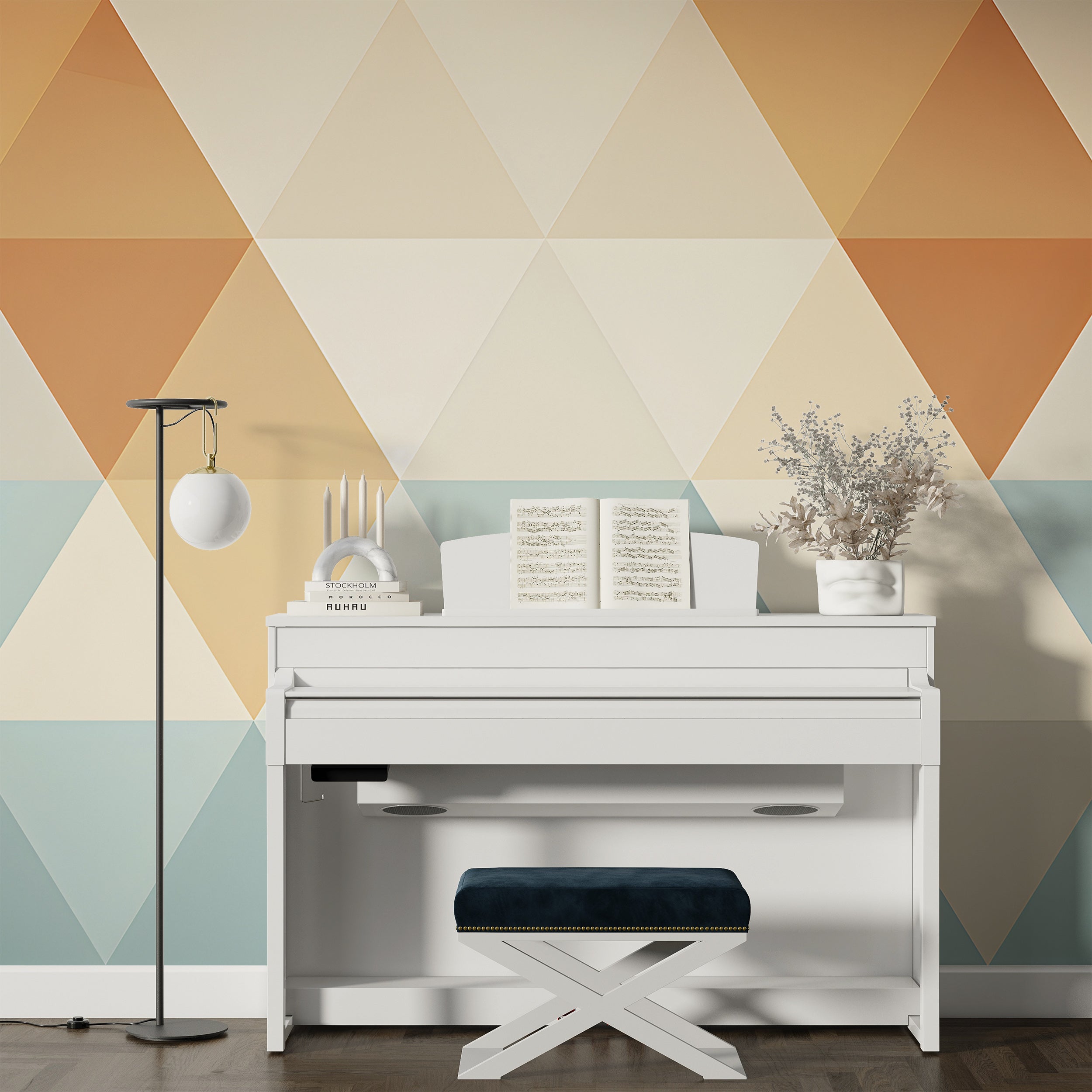 Transform Your Space with Triangle Art
