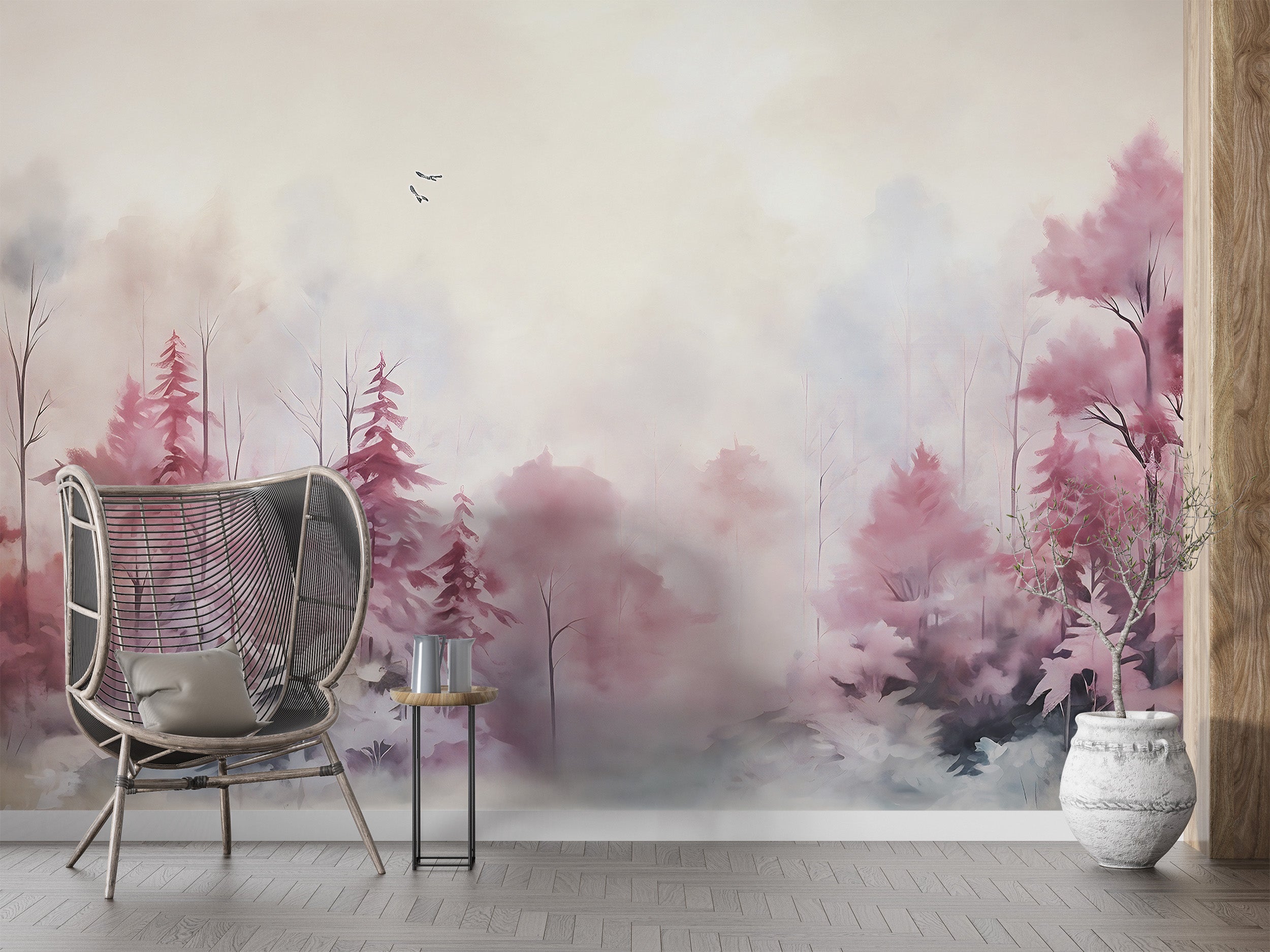 Bring Dreams to Life with Removable Dream Forest Mural