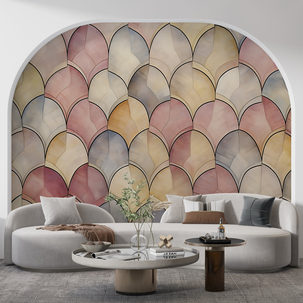 Abstract Wall Murals & Wallpaper: Modern Art for Your Walls